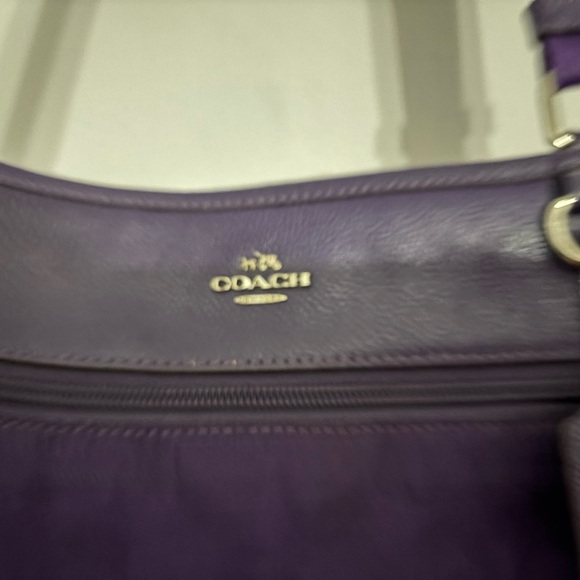 Coach Rich Purple Shoulder Bag - Picture 3 of 4